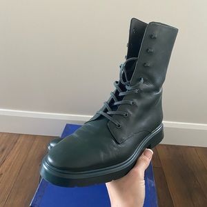Authentic Stuart Weitzman Mckenzee Combat Boots, 9,5